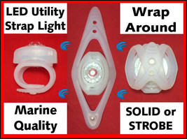 Silicone Strap Compact UTILITY SPORTS LED LIGHT Car Boat RV Camp Fish Bi... - £6.04 GBP