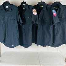 Lot of 4 Horace Small Men&#39;s 15-15 1/2 AMR Uniform Shirts Paramedic Misso... - £91.94 GBP