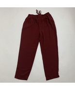 Forever 21 Joggers Drawstring Pants Womens Large Red￼ Tapered Valentines... - $6.98
