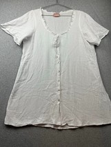 Show Me Your Mumu Ellen PJ Dress Women Size L Boho Cottagecore Minimalist Cotton - £35.24 GBP