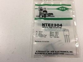 (7) NTE2304 Silicon NPN Transistor High Current, High Speed Switch - Lot... - $24.99