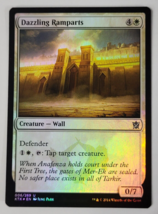 2014 Dazzling Ramparts Holo Foil Game Card 006/269 Magic The Gathering Mtg - £5.58 GBP