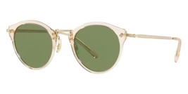 Oliver Peoples OV5184S 109452 OP-505 Sun Buff Gold Green Sunglasses 47mm - $524.00