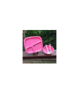 Children s Plate Set-Pink Made By Zak Designs - £15.94 GBP