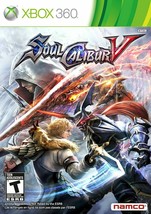 Soul Calibur V Microsoft Xbox 360 Video Game fighting epic story multiplayer - £9.73 GBP