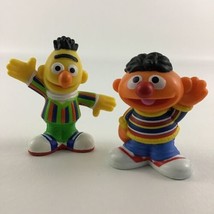 Sesame Street Muppets Bert &amp; Ernie PVC 2.5&quot; Figures Toppers Lot 2010 Hasbro Toy - £16.57 GBP