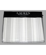 Ralph Lauren Carolyne Ticking Stripe Full / Queen 90&quot; x 90&quot; Blanket NIP ... - $150.43 CAD