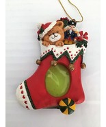 Christmas Ornament 1 x 1.5 in. photo frame stocking toys Pre-owned  - $12.00