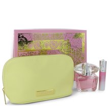 Versace Bright Crystal Perfume 3.0 Oz Eau De Toilette Spray Set image 6