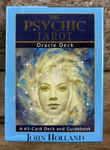 The Psychic Tarot Oracle 65-Card Deck by John Holland New &amp; Sealed - $24.74