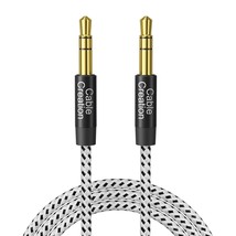 CableCreation Aux Cable(3FT/0.9M), 3.5mm Audio Cable Aux to Aux Cord 1/8... - £10.20 GBP
