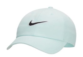 Nike Club Unisex Unstructured Swoosh Cap Hat Jade Ice Medium/Large FB536... - £25.16 GBP