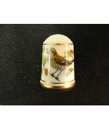 1979 Franklin Porcelain Bird Thimble Turdus philomelos - €12,65 EUR