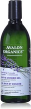 Avalon Organic Botanicals, Bath & Shower Gel, Lavender, 12 oz - £21.70 GBP