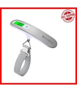 Ergonomic Digital Luggage Scale - 110 lb Capacity with Backlit LCD for E... - $22.76
