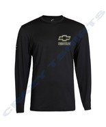 Black Long Sleeve T Shirt Chevy Bowtie Racing Sports T-Shirt Chevrolet S... - £14.31 GBP