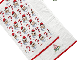 2 Pk Christmas Decorative Cotton Fingertip Dish Hand Towels NEW - £12.48 GBP