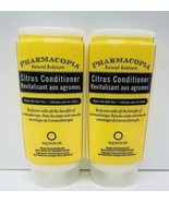 2 Bottles Pharmacopia Natural Citrus CONDITIONER 12.17oz New - €25,47 EUR
