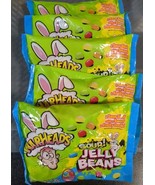 5 Pks Warheads Sour Jelly Beans Sweet &amp; Fruity    (10OZ) BAGS BB 10/2026  - $40.77 CAD