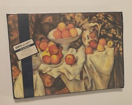 POMMES Fruits Cezanne Gifts of Art Set of 4 Placemats Cork Backed 11&quot; x ... - £31.21 GBP