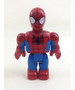 Spider Man Minifigure Mega Bloks Building Toy Marvel 3.5&quot; Action Figure ... - $20.19 CAD