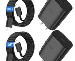 S23 S22 Samsung Charger Fast Charging,25W Android Phone Charger Cord Typ... - $30.99