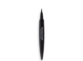 Revolution Renaissance Flick Black Felt Eyeliner Waterproof Intense Black image 5