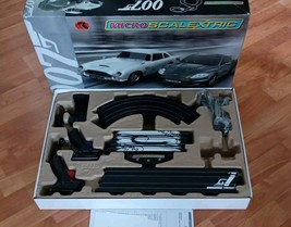 Micro Scalextric &quot;James Bond 007&quot; Aston Martin HO Slot Car Race Set MISS... - £34.14 GBP