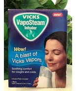 Vicks VapoSteam Inhaler Soothing Comfort 4 Coughs And Colds - With 5 Scent Pads- - $15.00