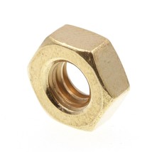 Prime-Line 9074496 Machine Screw Hex Nuts, 1/4 inch-20, Solid Brass, (25-pack) , - £17.29 GBP