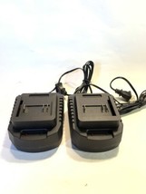 2 Chargers For Makita Li-ion Battery 18V BL1815 BL1830 BL1830B Power Tools - $39.00