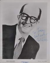 Phil Silvers Signed Photo - Sergeant Bilko - The Phil Silvers Show w/COA - £211.04 GBP