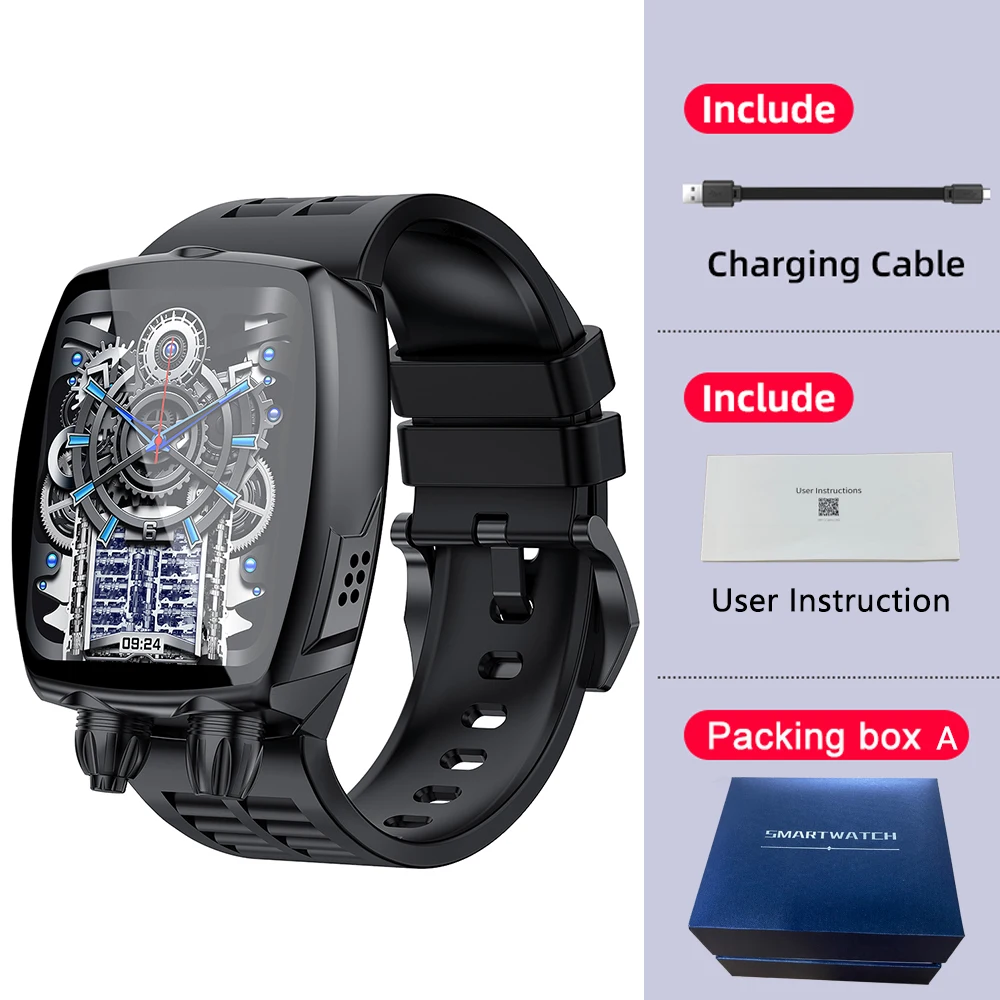 1.8-inch Bluetooth Call Smart Watch Men IP68 3ATM Waterproof Sleep Monit... - $74.13