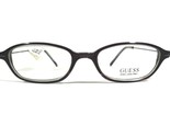 GUESS Gu4117 BRN / Gry Pequeña Gafas Monturas Negro Gris Rectangular 46-... - £44.04 GBP
