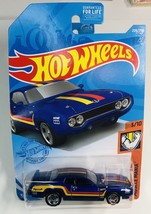 2021 Hot Wheels #209 Muscle Mania &#39;71 Plymouth Road Runner Purple Blue New. - £3.13 GBP
