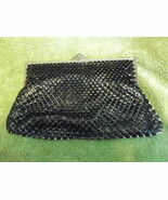 Black Mesh Handbag resembling vintage Whiting and Davis but unmarked - $950.34 MXN
