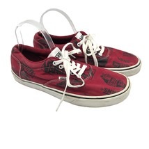 Vans Off The Wall Doheny Logo Mix Rumba Red/Black Skate Shoes Red Mens 10 - £22.80 GBP