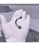 In Stock Gauge/Thickness 3mm Titanium Body Jewelry Bent Barbell - $47.86 CAD