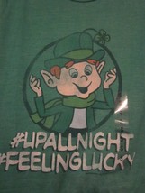 Nwt - Lucky Charms #Upallnight #Feelinglucky Green Short Sleeve Adult Size S Tee - £7.11 GBP