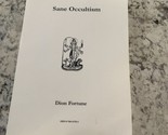 Sane Occultism by Dion Fortune (1999, Trade Paperback, Reprint) - $17.81