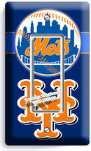 NEW YORK METS BASEBALL TEAM 1 GFI LIGHT SWITCH WALL PLATE MAN CAVE SPORT... - $11.99