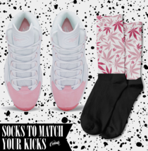 LEAF Socks for Question Mid Pink Toe Bubblegum Love Letter Arctic Shirt 1 - £16.34 GBP