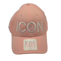 ICON Status Woman&#39;s Pink Baseball Hat Cap Adjustable OTTO OSFM - $12.13