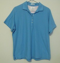 Women Outer Banks NWOT Blue Short Sleeve Polo Shirt Size Large - $15.95