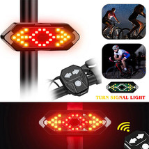 Led Bike Tail Light Bicycle Turn Signals 120Db Horn Usb Rechargeable Wit... - $23.99