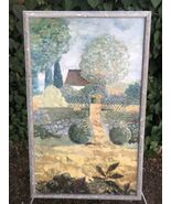ISABELLE De BORCHGRAVE Original HUGE LANDSCAPE Babelle Oil on Canvas Pai... - $1,089.00
