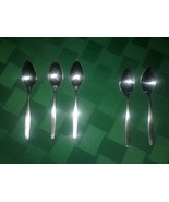 5 Oneida /Oneidacraft  LAGOSTINA Spoons Stainless -18.8 / Demitasse / Ba... - €18,25 EUR