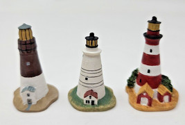 Lenox House Set of 3 Assateague Island Barnegat Boston Light NIB 16 - £15.63 GBP