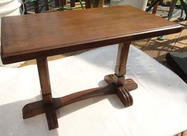 antique WOOD SMALL BENCH eastlake/federal? SIGNED unsure of signature fu... - $222.70