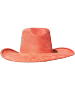 Pink Suede Cowboy Cowgirl Hat with Stretch Fit Band (size L) by Innovati... - $41.43 CAD